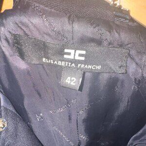 Elisabetta Franchi Blue Coat